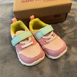 See Kai Run Pink Toddler Sneakers